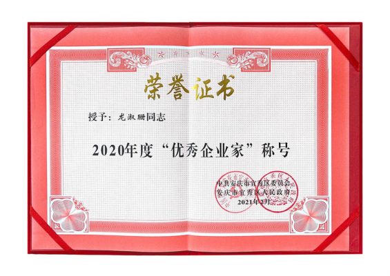 【喜訊】熱烈祝賀康明納榮獲“創(chuàng)新創(chuàng)牌先進(jìn)單位”榮譽(yù)稱號、總經(jīng)理龍淑珊被評為宜秀區(qū)“優(yōu)秀企業(yè)家”