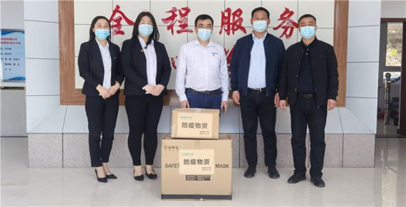“疫”不容辭！安慶市康明納包裝有限公司黨支部積極捐贈防疫物資